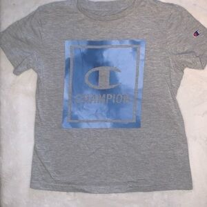 Gray champion boys shirt